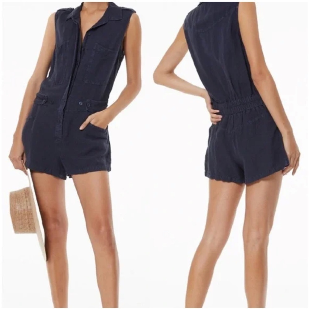 Young Fabulous & Broke Hudson Romper Midnight NWT Size M